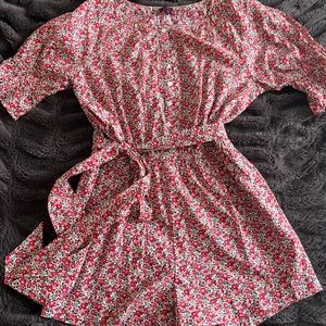 J Crew Liberty floral romper size small